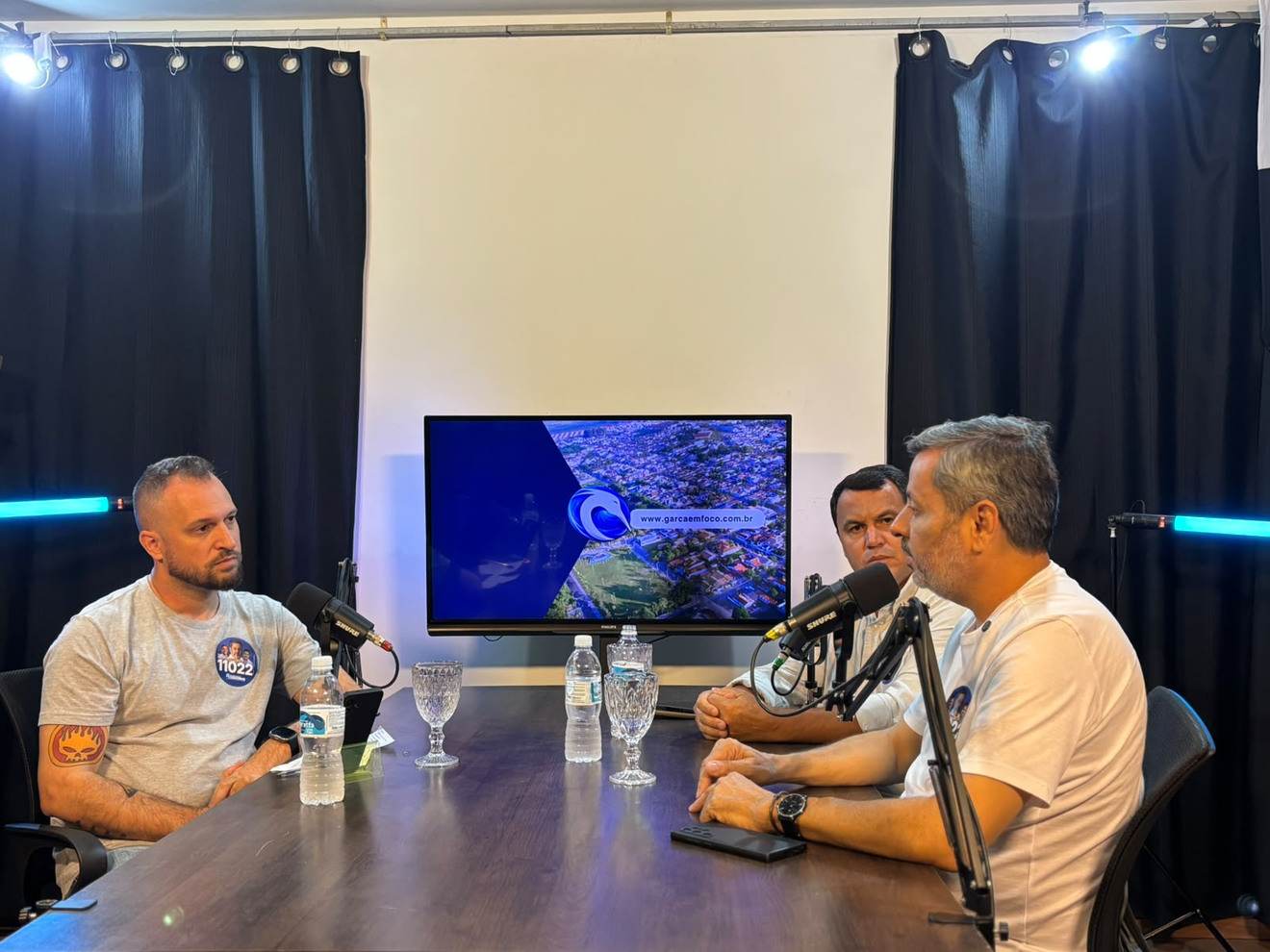 Candidato a deputado estadual pelo Progressistas (PP), Rogerinho, defendeu a revisão de situações envolvendo radares que considera abusivos durante participação (Foto: Divulgação)